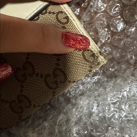 Gucci Brown and Cream Wallet - Picture 5 of 17